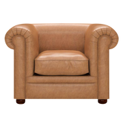 Austen Chesterfield Fåtölj Old English Tan