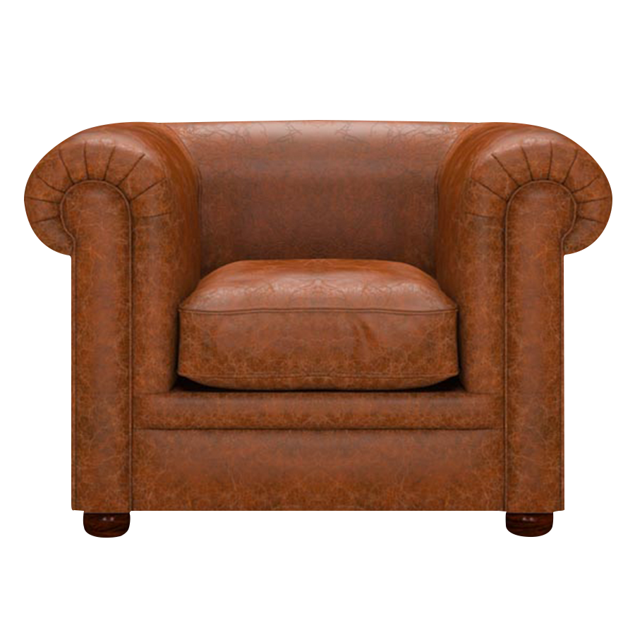 Austen Chesterfield Fåtölj Tudor Chestnut