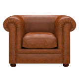 Austen Chesterfield Fåtölj Tudor Chestnut