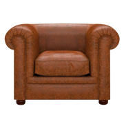 Austen Chesterfield Fåtölj Tudor Chestnut