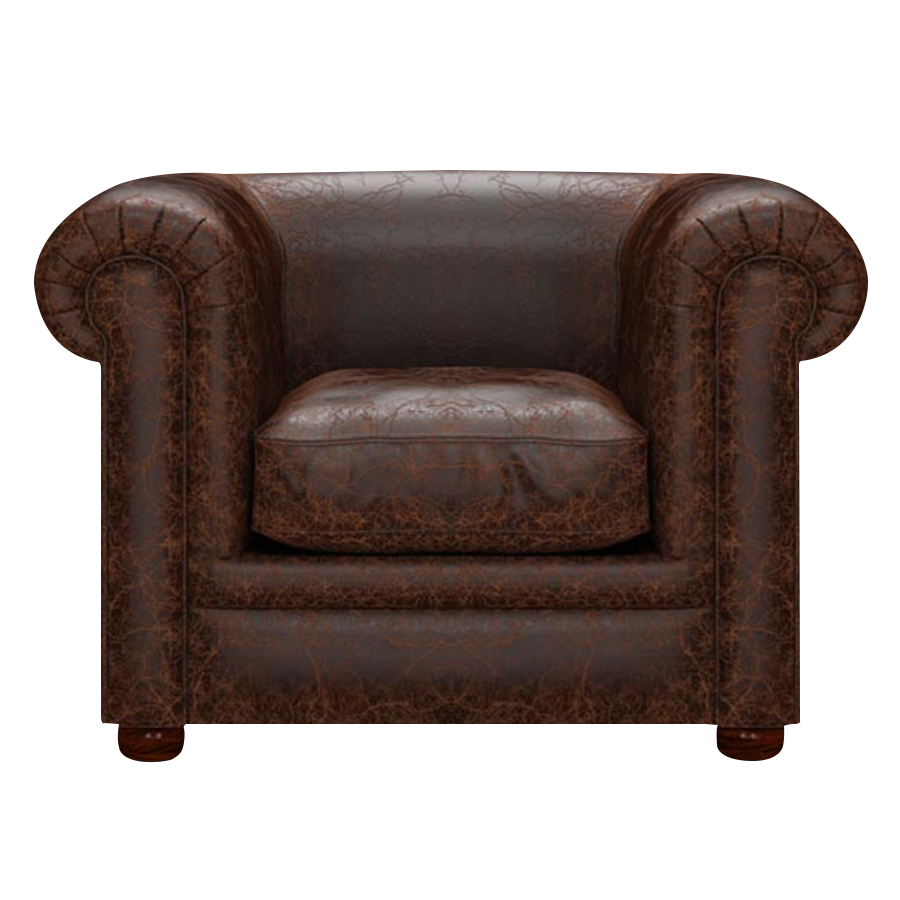 Austen Chesterfield Fåtölj Tudor Mahogany