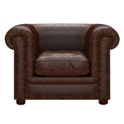 Austen Chesterfield Fåtölj Tudor Mahogany