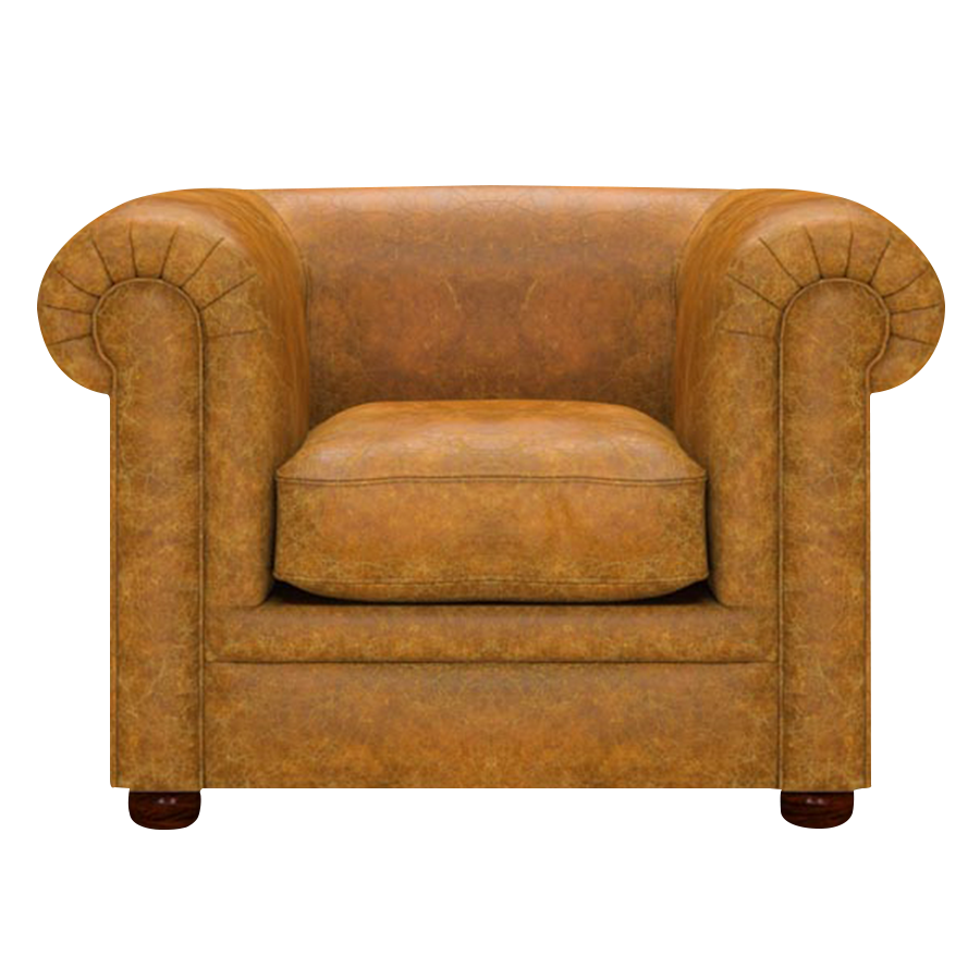 Austen Chesterfield Fåtölj Tudor Mustard