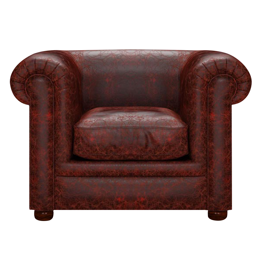 Austen Chesterfield Fåtölj Tudor Oxblood