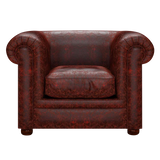 Austen Chesterfield Fåtölj Tudor Oxblood