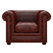 Austen Chesterfield Fåtölj Tudor Oxblood