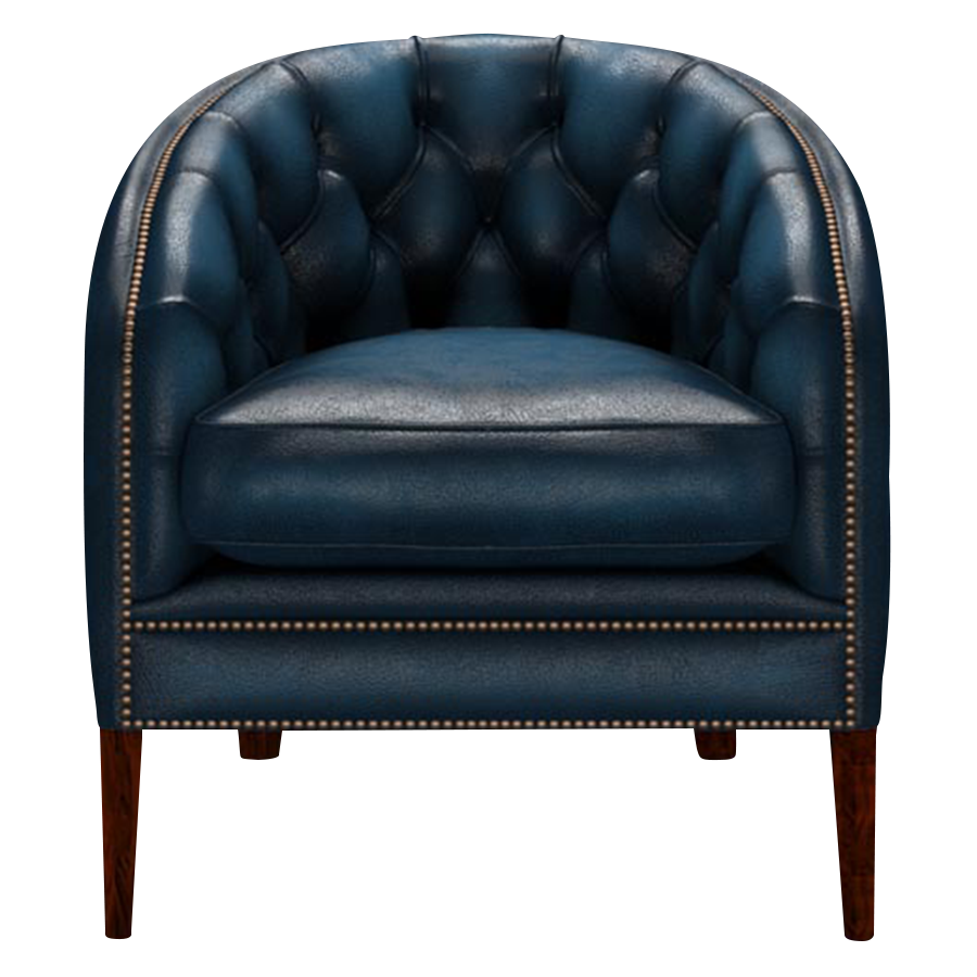 Blake Chesterfield Fåtölj Antique Blue