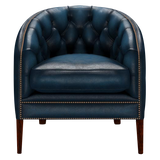 Blake Chesterfield Fåtölj Antique Blue