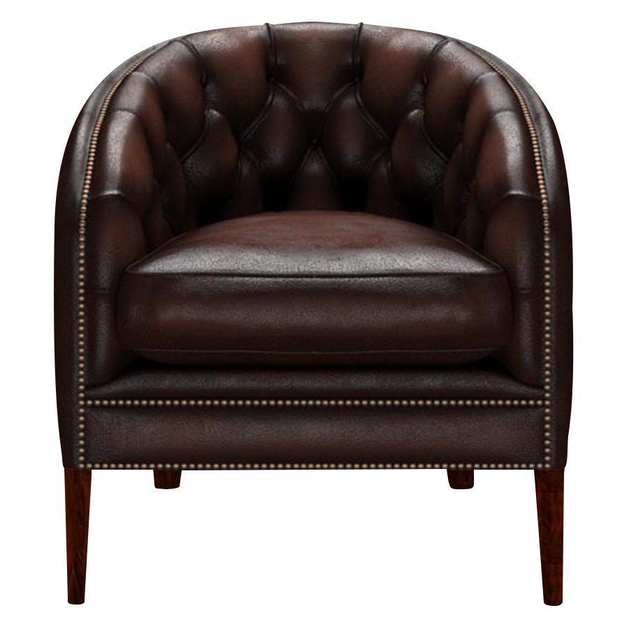 Blake Chesterfield Fåtölj Antique Brown
