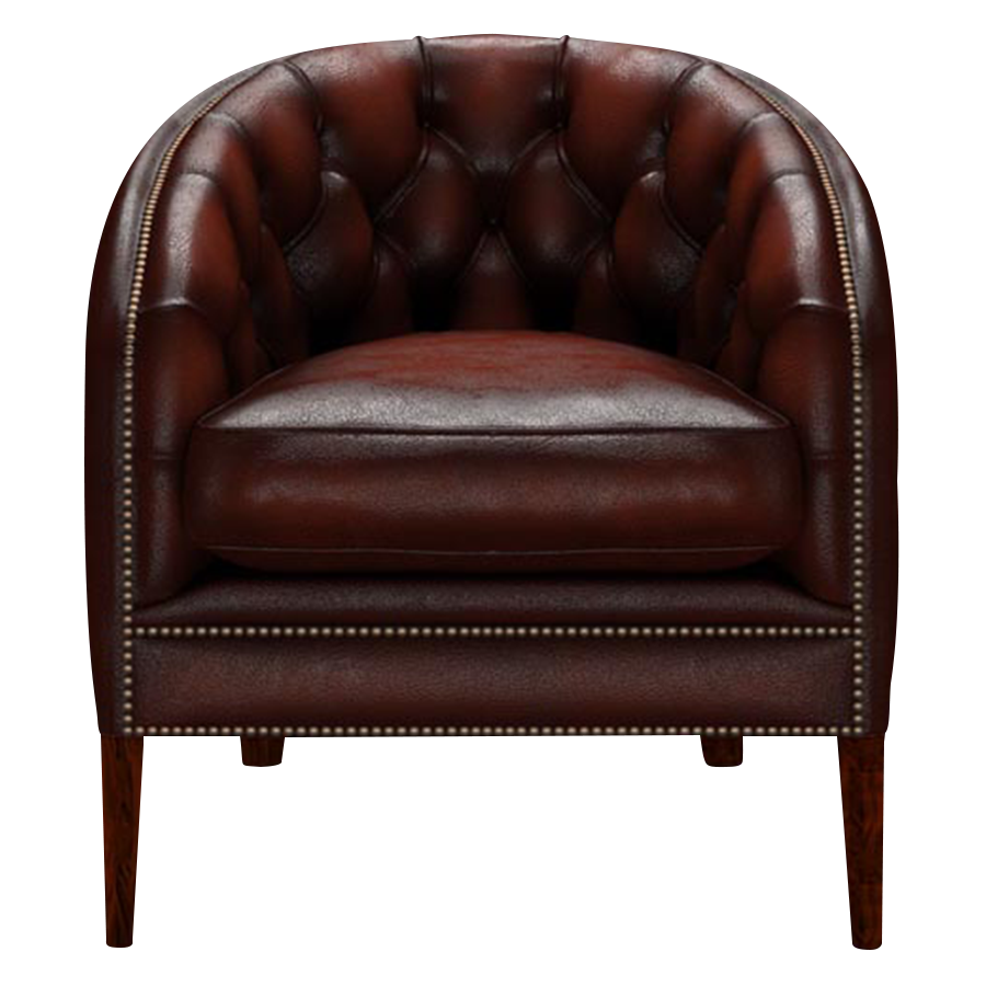 Blake Chesterfield Fåtölj Antique Chestnut