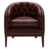 Blake Chesterfield Fåtölj Antique Chestnut