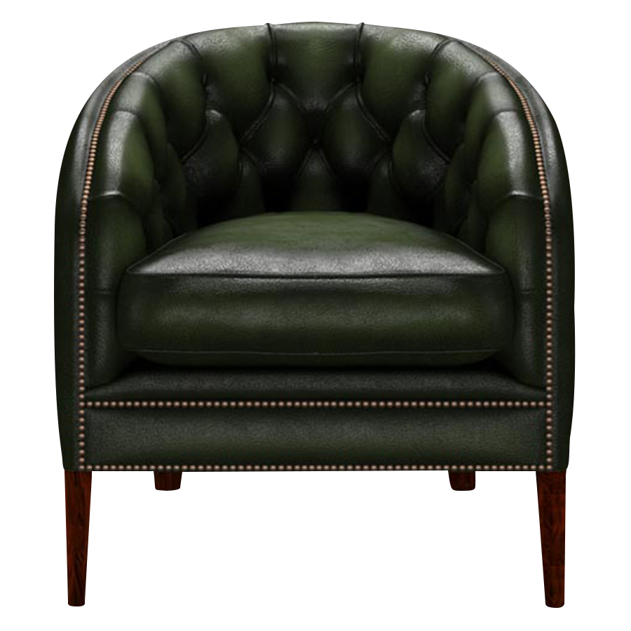 Blake Chesterfield Fåtölj Antique Green