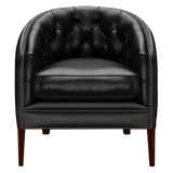 Blake Chesterfield Fåtölj Birch Black
