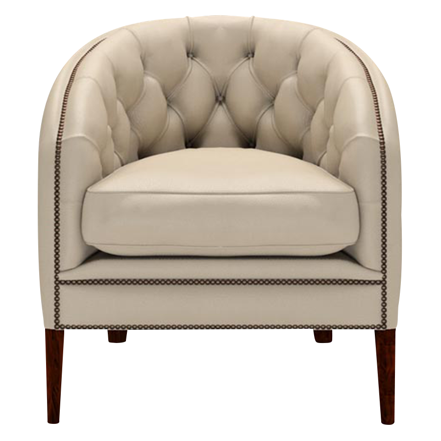 Blake Chesterfield Fåtölj Birch Blush Beige
