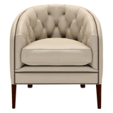 Blake Chesterfield Fåtölj Birch Blush Beige