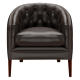 Blake Chesterfield Fåtölj Birch Brown