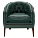 Blake Chesterfield Fåtölj Birch Forest Green