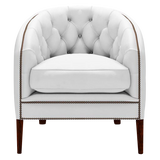 Blake Chesterfield Fåtölj Birch White