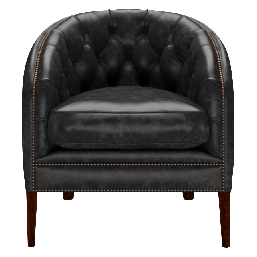 Blake Chesterfield Fåtölj Etna Black