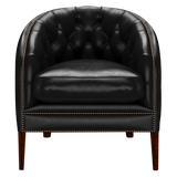 Blake Chesterfield Fåtölj Old English Black