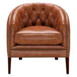 Blake Chesterfield Fåtölj Old English Bruciato