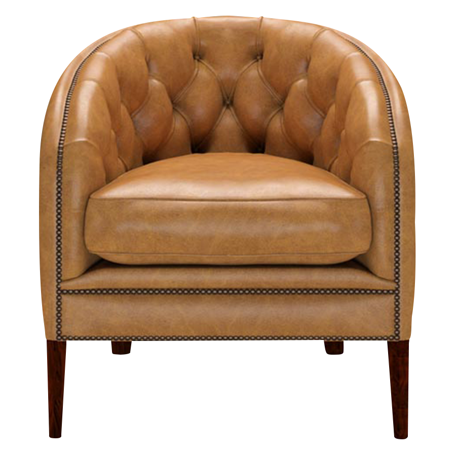 Blake Chesterfield Fåtölj Old English Buckskin
