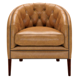 Blake Chesterfield Fåtölj Old English Buckskin
