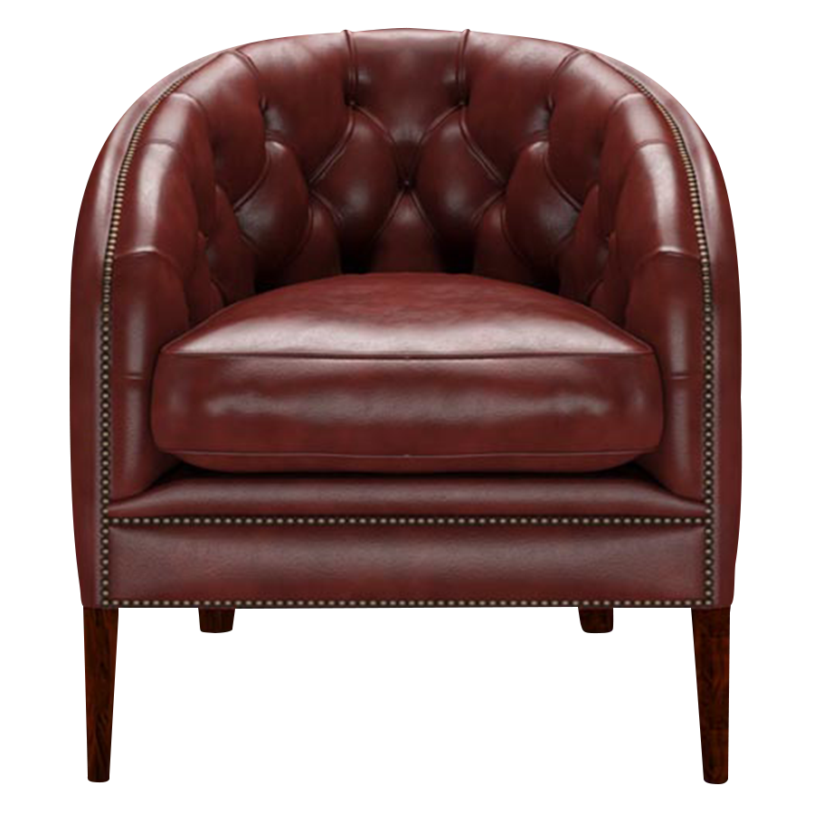 Blake Chesterfield Fåtölj Old English Chestnut