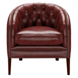 Blake Chesterfield Fåtölj Old English Chestnut