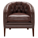 Blake Chesterfield Fåtölj Old English Dark Brown