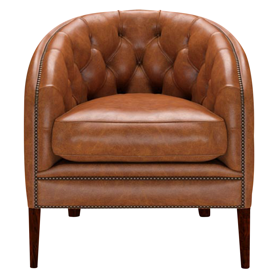 Blake Chesterfield Fåtölj Old English Saddle