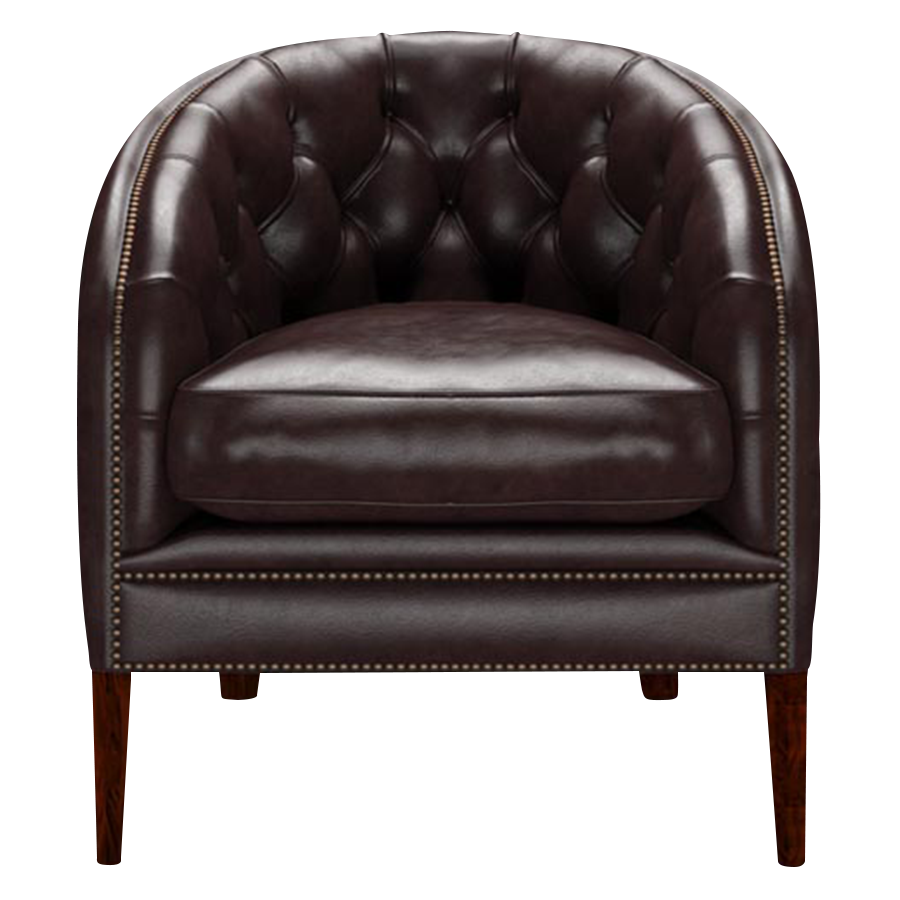 Blake Chesterfield Fåtölj Old English Smoke