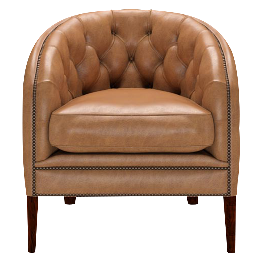 Blake Chesterfield Fåtölj Old English Tan