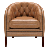 Blake Chesterfield Fåtölj Old English Tan