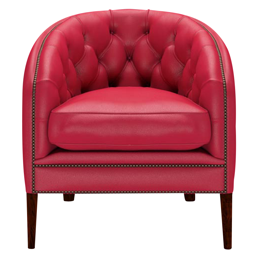 Blake Chesterfield Fåtölj Shelly Flame Red
