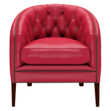 Blake Chesterfield Fåtölj Shelly Flame Red