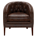 Blake Chesterfield Fåtölj Tudor Mahogany