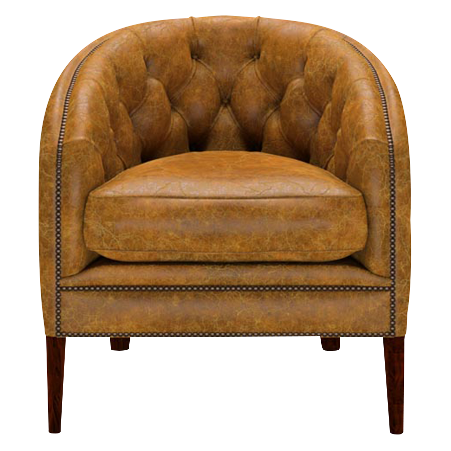 Blake Chesterfield Fåtölj Tudor Mustard