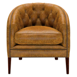 Blake Chesterfield Fåtölj Tudor Mustard