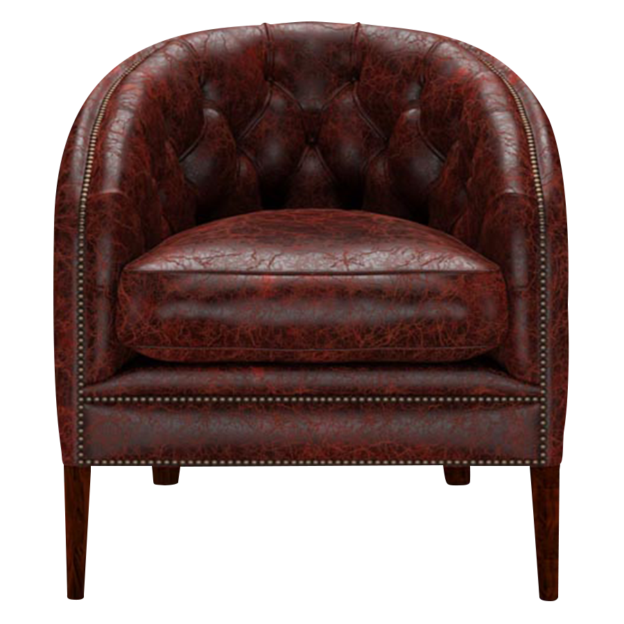 Blake Chesterfield Fåtölj Tudor Oxblood
