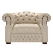 Blanchard Chesterfield Fåtölj Birch Blush Beige