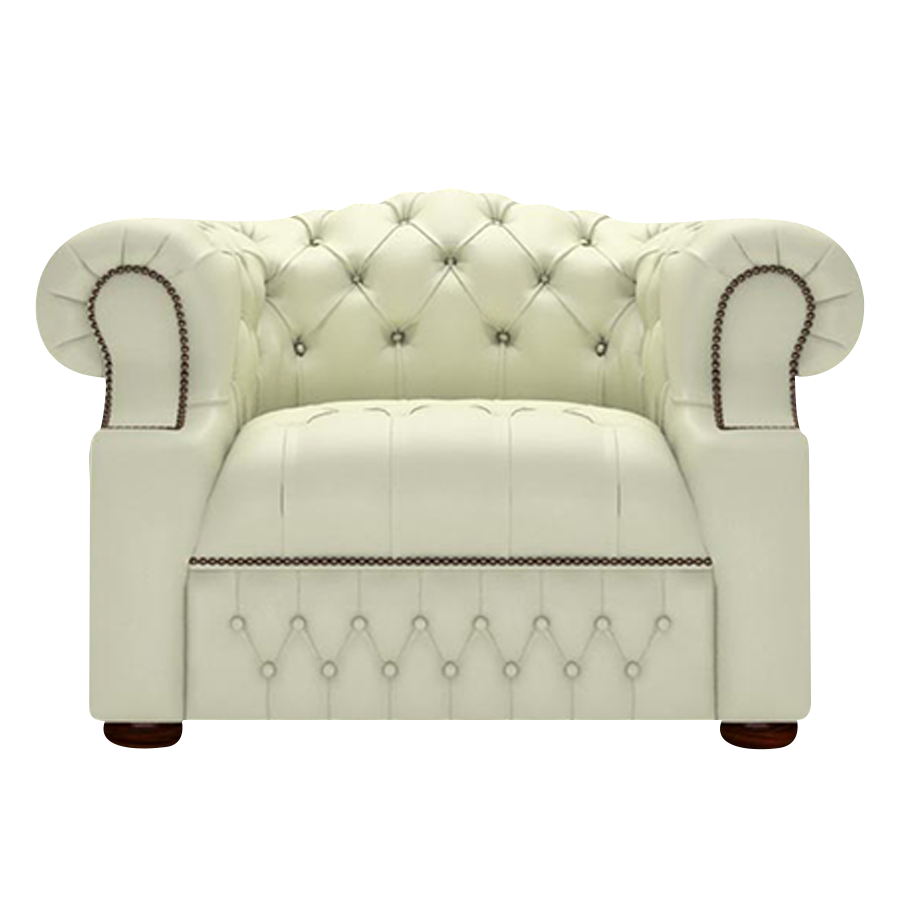 Blanchard Chesterfield Fåtölj Birch Cream