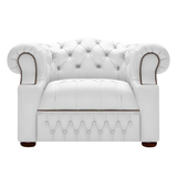 Blanchard Chesterfield Fåtölj Birch White