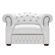 Blanchard Chesterfield Fåtölj Birch White