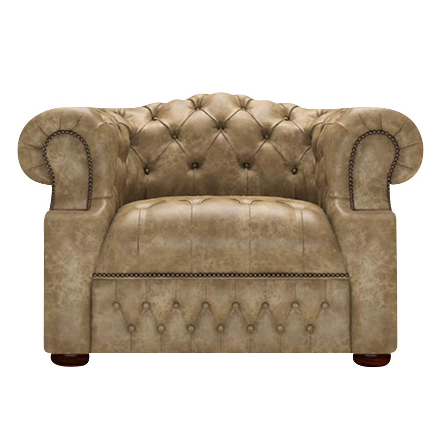 Blanchard Chesterfield Fåtölj Etna Beige