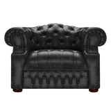 Blanchard Chesterfield Fåtölj Etna Black