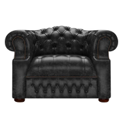 Blanchard Chesterfield Fåtölj Etna Black