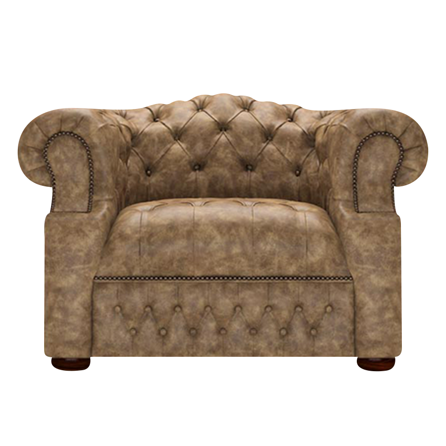 Blanchard Chesterfield Fåtölj Etna Camel