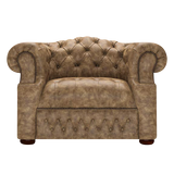 Blanchard Chesterfield Fåtölj Etna Camel