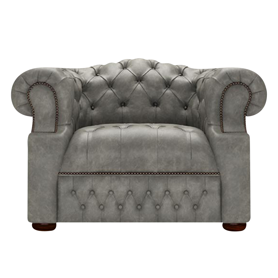 Blanchard Chesterfield Fåtölj Etna Grey